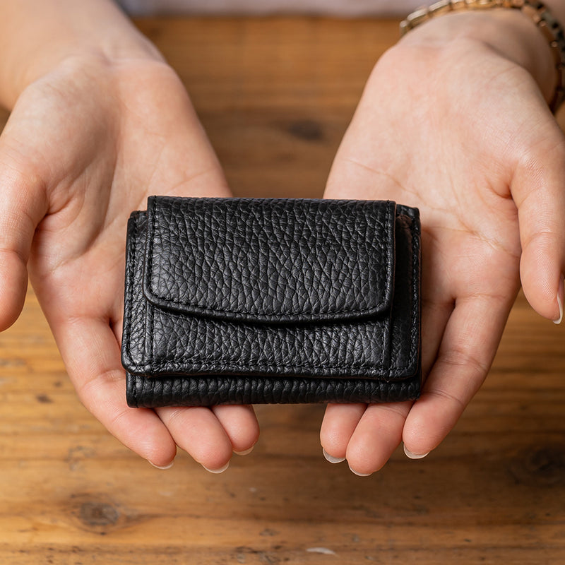 MURA ミニ財布 レディース 三つ折り財布 スキミング防止 RFID 財布 イタリアンレザー – ＭＵＲＡ-ムラ
