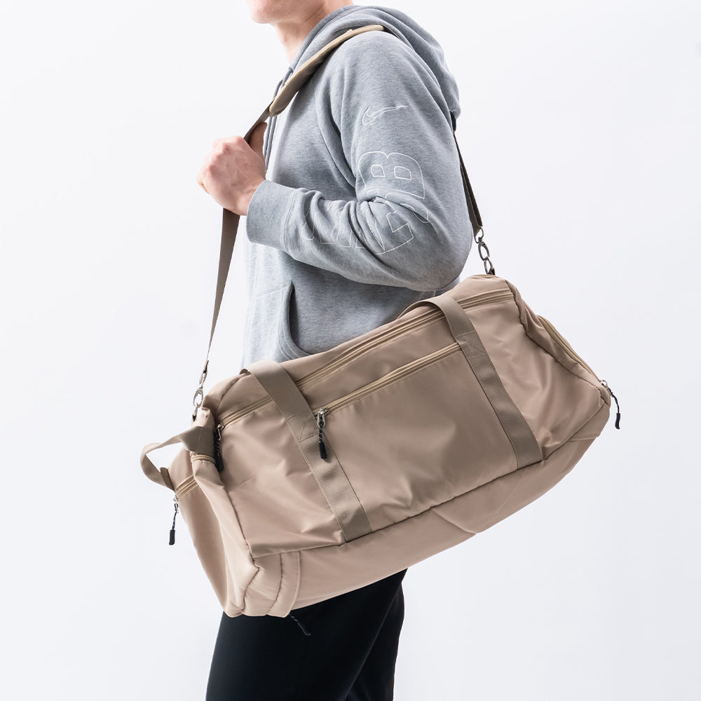 3WAY ポリエステル シューズポケット スポーツボストンバッグ