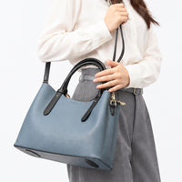 【Ternea テルネア】レディース 2way ショルダー付き PUレザー トートバッグ