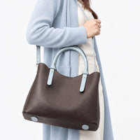 【Ternea テルネア】レディース 2way ショルダー付き PUレザー トートバッグ