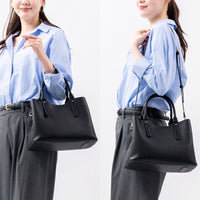 【Ternea テルネア】レディース 2way ショルダー付き PUレザー トートバッグ