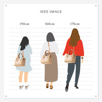 レディース 2way ショルダー付き PUレザー トートバッグ