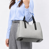 【Ternea テルネア】レディース 2way ショルダー付き PUレザー トートバッグ