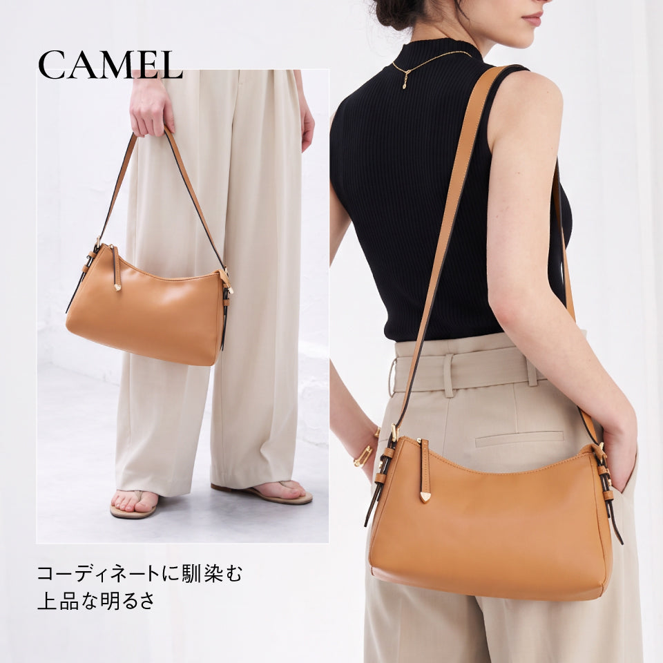 【Levea レヴェア】軽量 上品 2wayショルダーバッグ