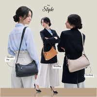 【Levea レヴェア】軽量 上品 2wayショルダーバッグ