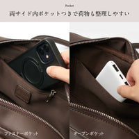 【Fermea フェルメア】横長ミニボストン 軽量ハンドバッグ