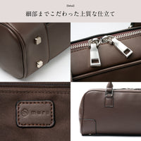 【Fermea フェルメア】横長ミニボストン 軽量ハンドバッグ