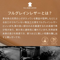 【父の日ラッピング無料】本革/フルグレインレザー スキミング防止機能付き サコッシュ ショルダーバッグ