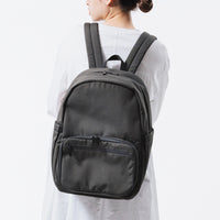 R-PET(リサイクルポリエステル) 2階構造 ユニセックスリュック マザーズバッグ