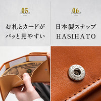 イタリアン/フルグレイン レザー スキミング防止 三つ折り財布