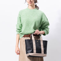 PU(サボテン由来) ショルダーベルト付き トートバッグ