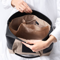 PU(サボテン由来) ショルダーベルト付き トートバッグ