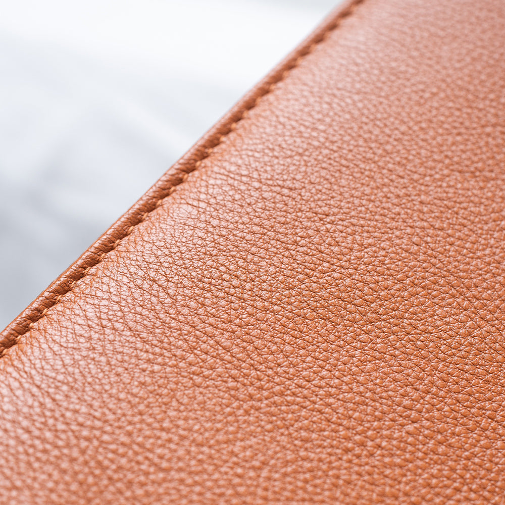 エコレザー ソフトシュリンク YKKラウンドファスナー 長財布