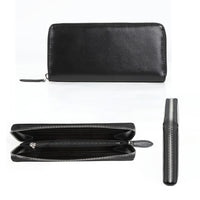 ゴートレザー YKK ラウンドファスナー 長財布