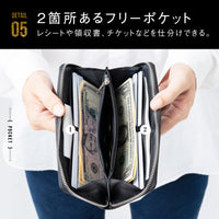 ゴートレザー YKK ラウンドファスナー 長財布
