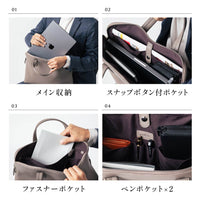 薄型 ダブルジッパー YKKファスナー 牛革 ビジネス ブリーフケース