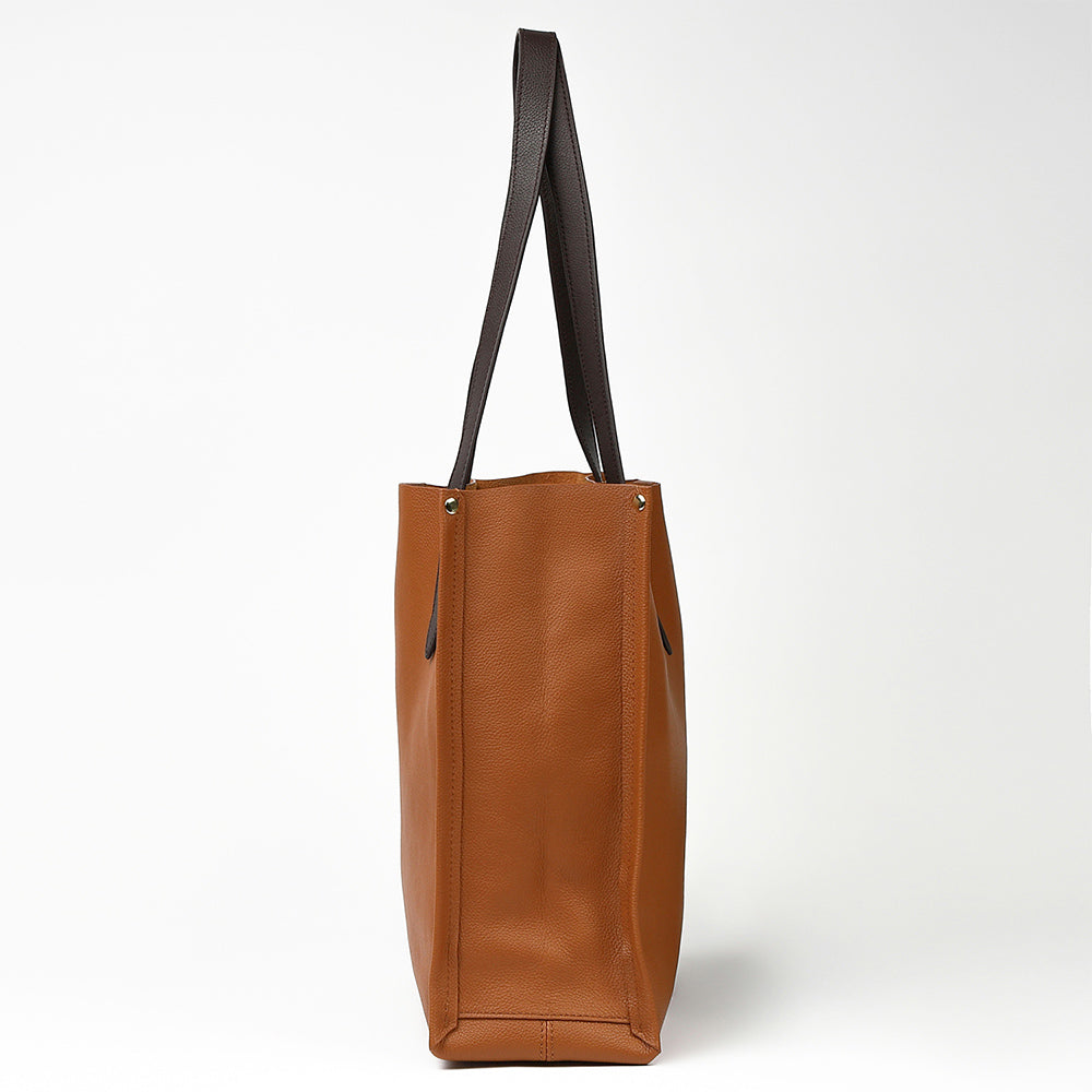 シュリンクレザー 本革 a4 大容量 トートバッグ