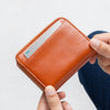 イタリアン/フルグレイン じゃばら式 スキミング防止 コンパクトミニ財布