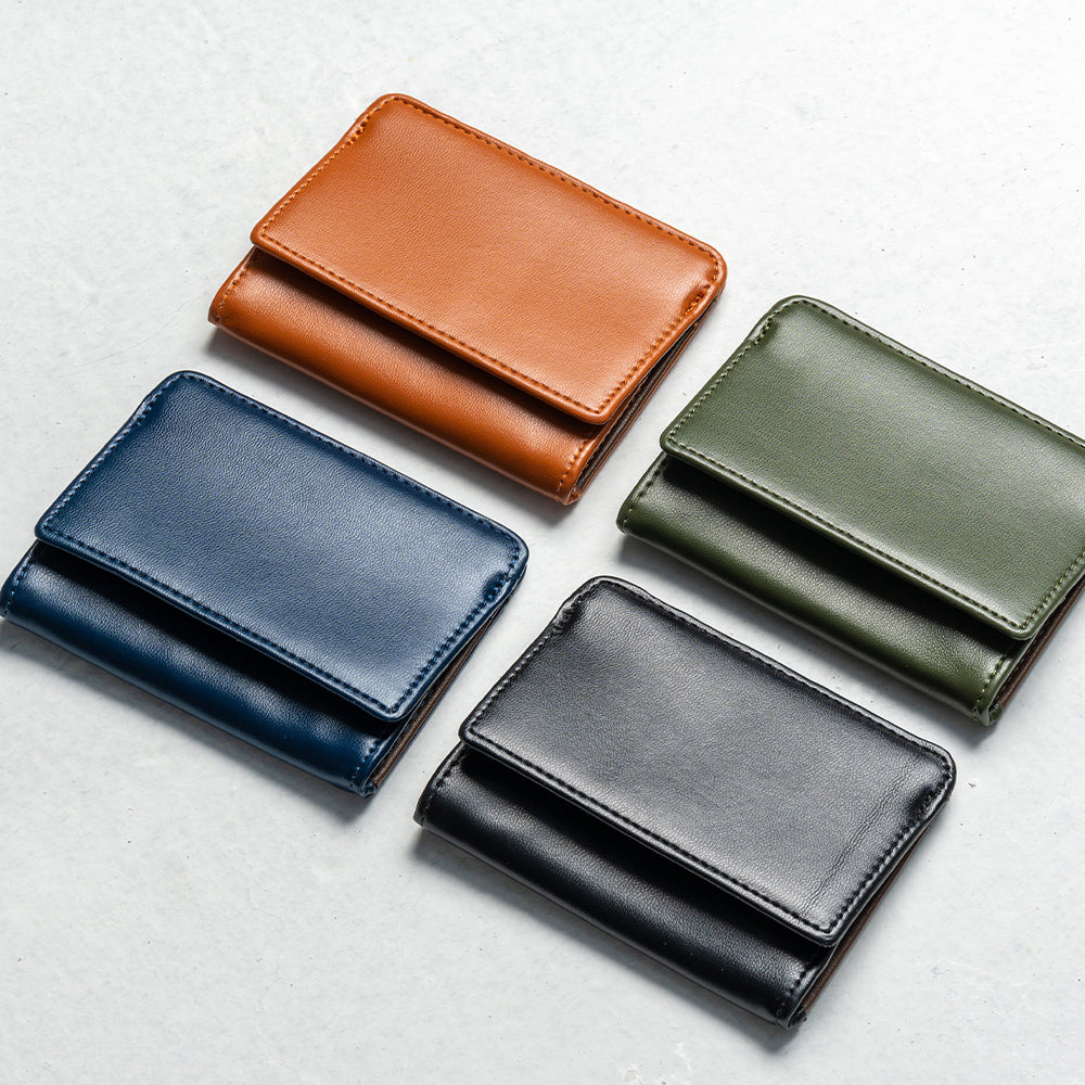 フラグメントケース メンズ ブランド 革 ボックス おしゃれ 薄型 プレゼント