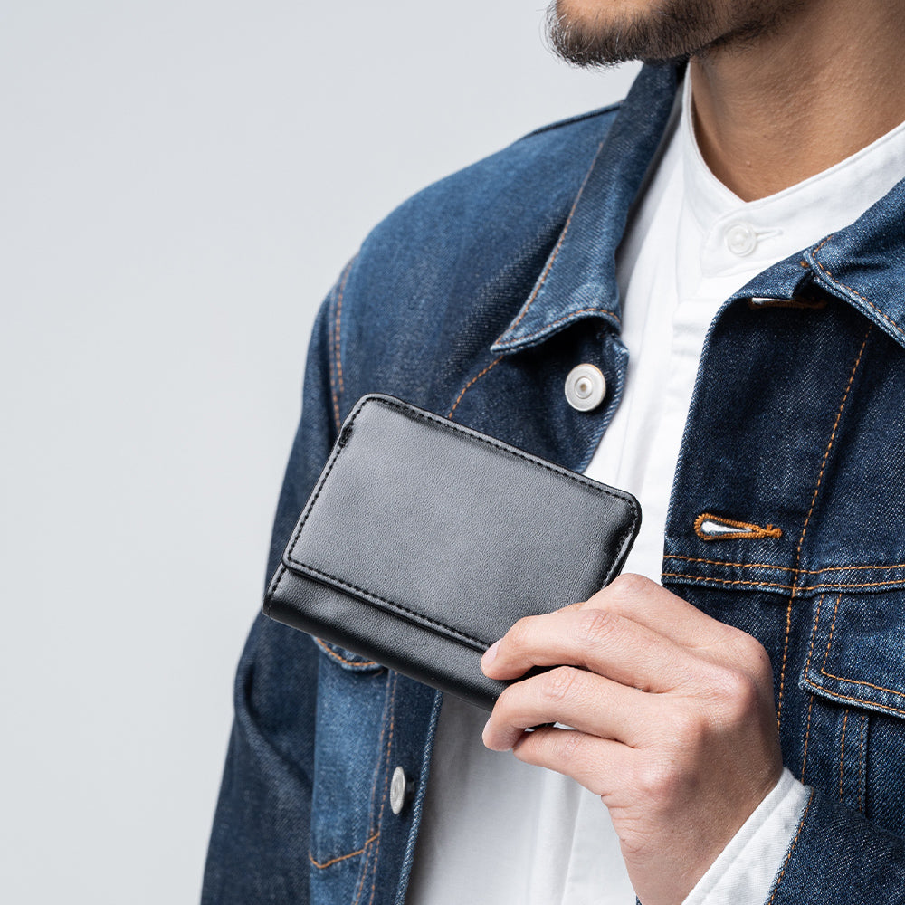 フラグメントケース メンズ ブランド 革 ボックス おしゃれ 薄型 プレゼント