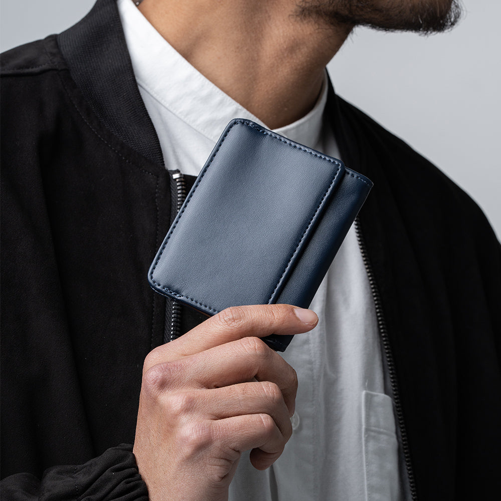 フラグメントケース メンズ ブランド 革 ボックス おしゃれ 薄型 プレゼント