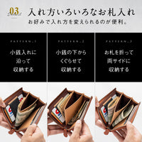 「ゴムが叶える収納革命」RANOVA mini（ラノーバ ミニ）イタリアンレザー フラグメントケース