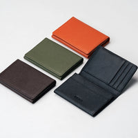 サフィアーノレザー 大容量 スリム名刺入れ