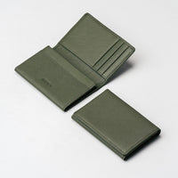 サフィアーノレザー 大容量 スリム名刺入れ