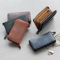 「ゴムが叶える収納革命」RANOVA WORKS（ラノーバ ワークス）ブライドルイタリアンレザー 事業主用 多機能長財布