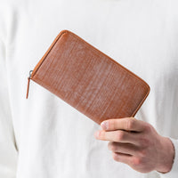 「ゴムが叶える収納革命」RANOVA WORKS（ラノーバ ワークス）ブライドルイタリアンレザー 事業主用 多機能長財布