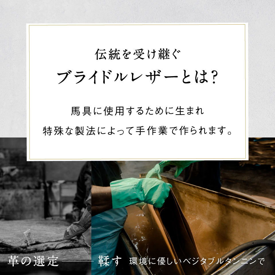 ブライドルイタリアンレザー YKKラウンドファスナー スキミング防止 長財布
