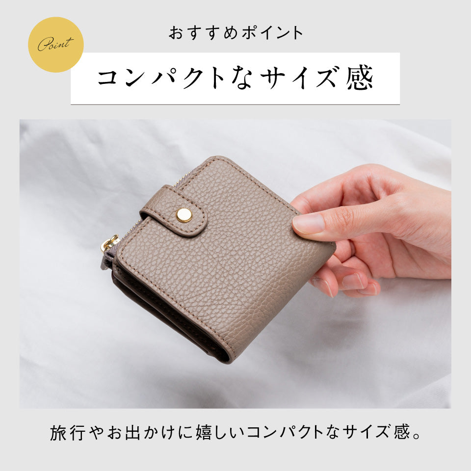 「ゴムが叶える収納革命」RANOVA SQUARE（ラノーバ スクエア）イタリアンレザー 薄型ミニ長財