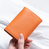 イタリアン/フルグレイン シュリンク レザー 大容量 名刺入れ