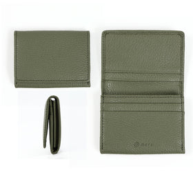 イタリアン/フルグレイン シュリンク レザー 大容量 名刺入れ