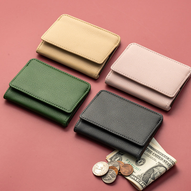 フラグメントケース レディース ブランド 革 薄型 スキミング防止 コンパクト