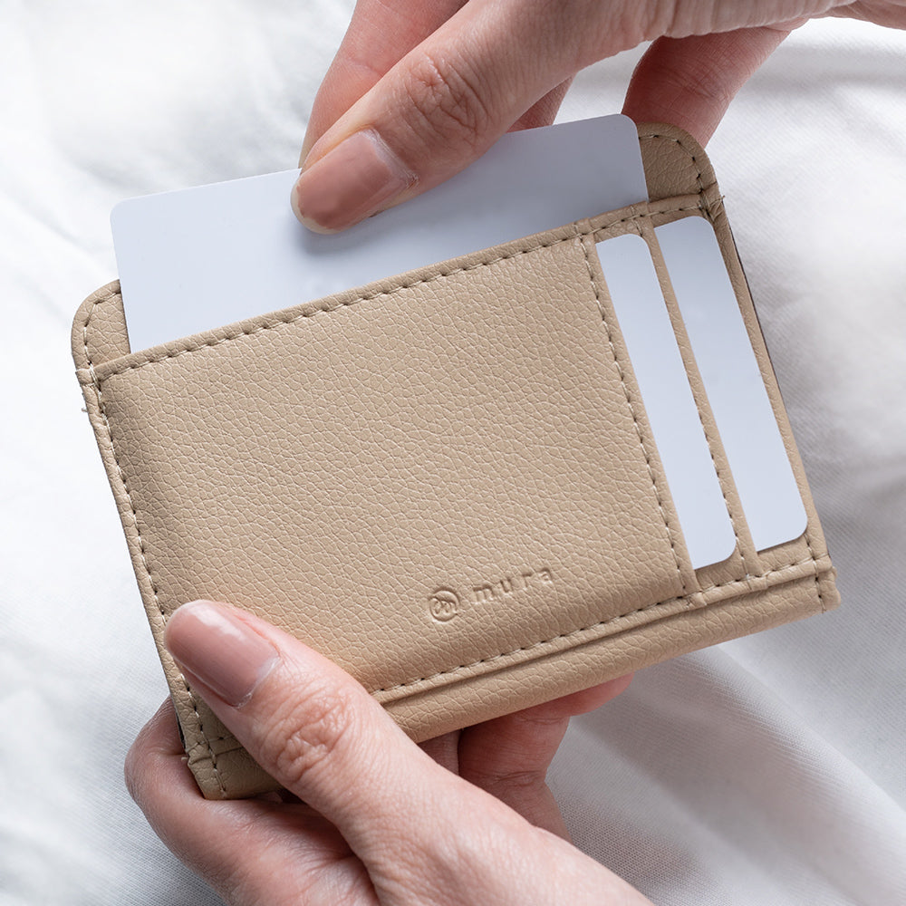 フラグメントケース レディース ブランド 革 薄型 スキミング防止 コンパクト