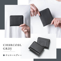 リサイクルPUレザー（合成皮革）薄型コンパクト スキミング防止 レディース フラグメントケース