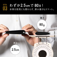 本革 ゴートレザー 小銭入れなし スリム 二つ折り財布