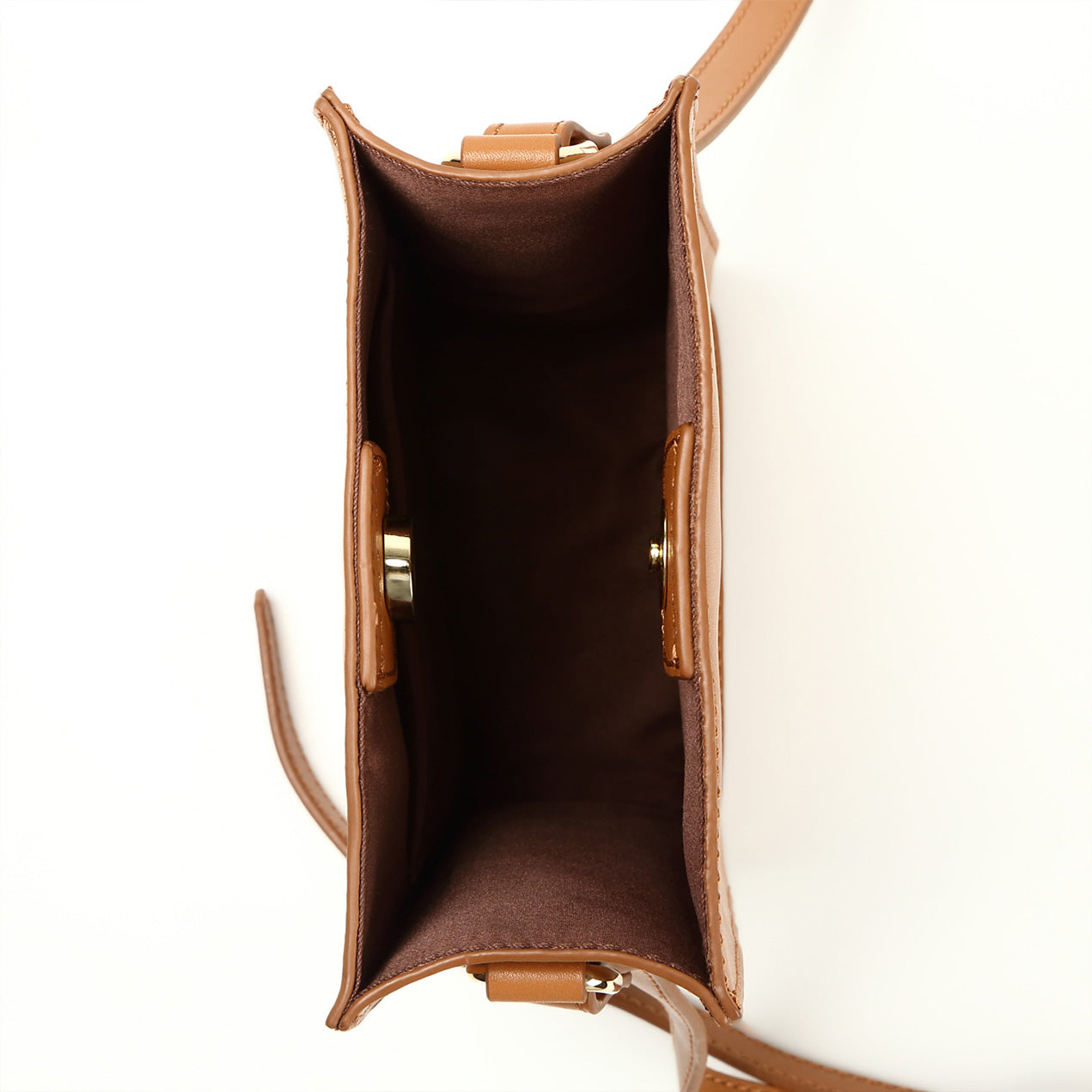 スプリットレザー スクエア ミニ ショルダーバッグ