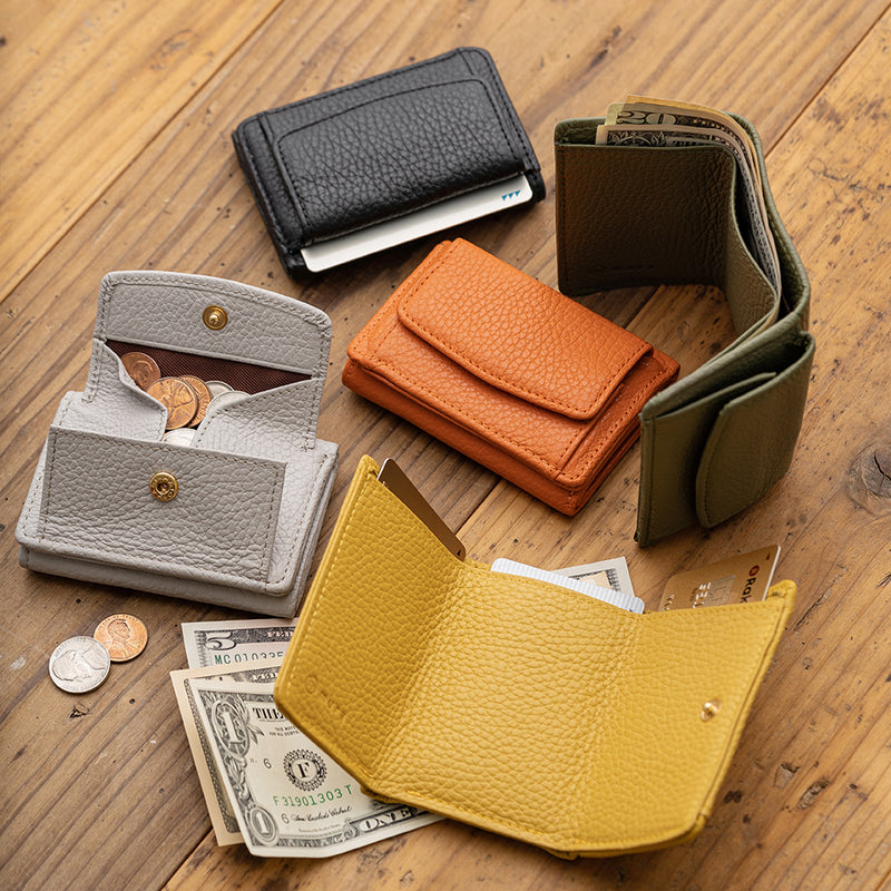 MURA ミニ財布 レディース 三つ折り財布 スキミング防止 RFID 財布
