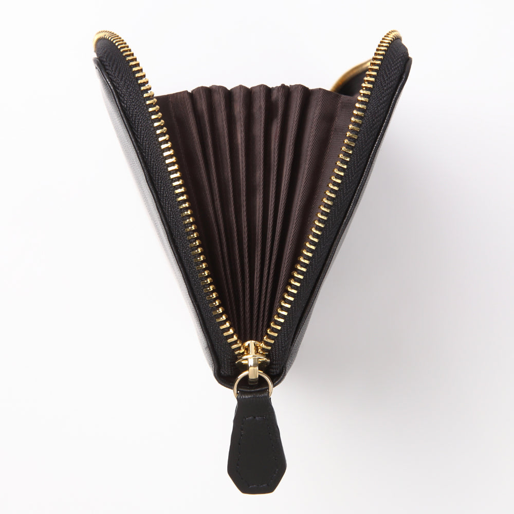 ゴートレザー スキミング防止機能付き 大容量 通帳ケース