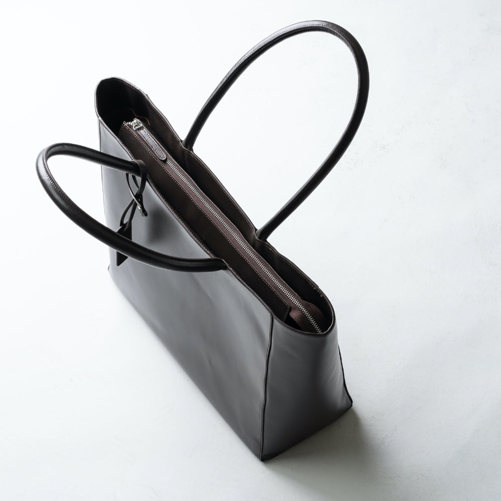 本革レザー 大容量 シンプル トートバッグ