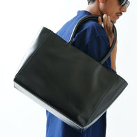 本革レザー 大容量 シンプル トートバッグ