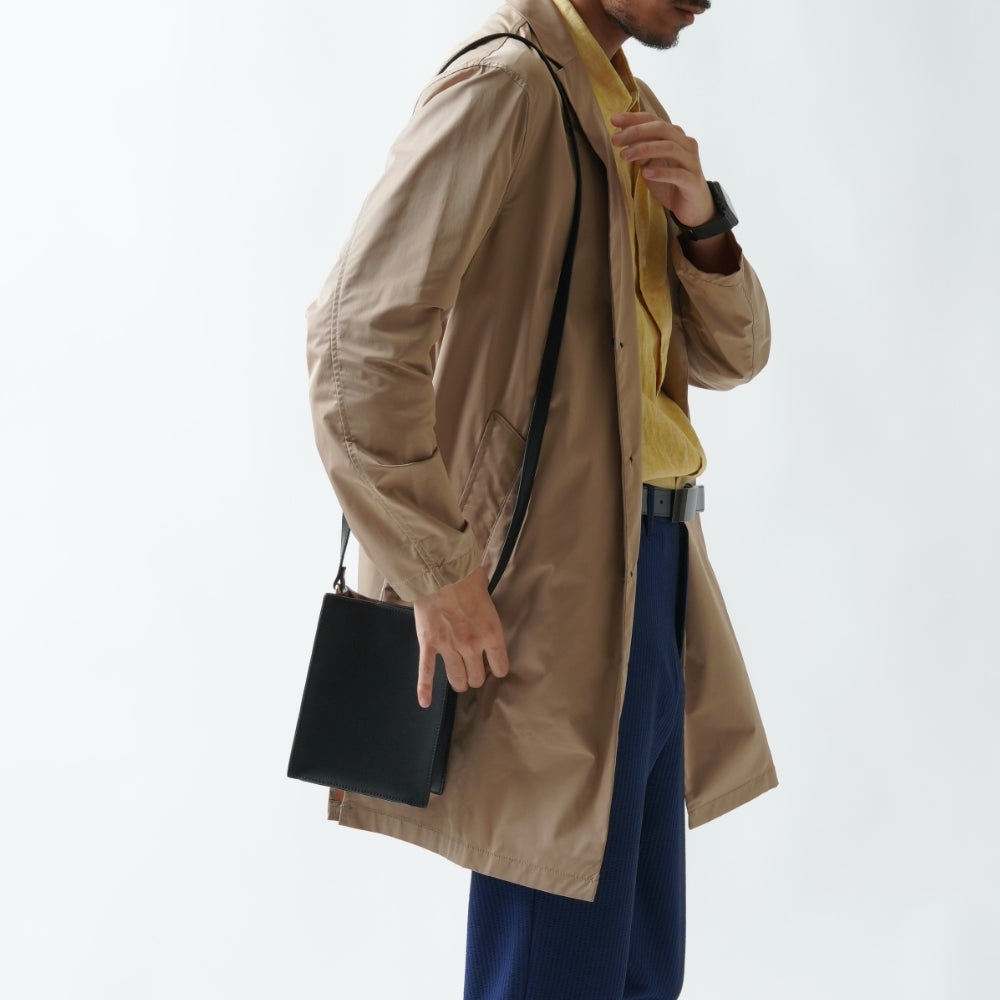 スプリットレザー スクエア ミニ ショルダーバッグ