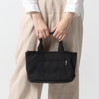 R-PET(リサイクルポリエステル) 撥水 抗菌 仕切り付き ミニ トートバッグ