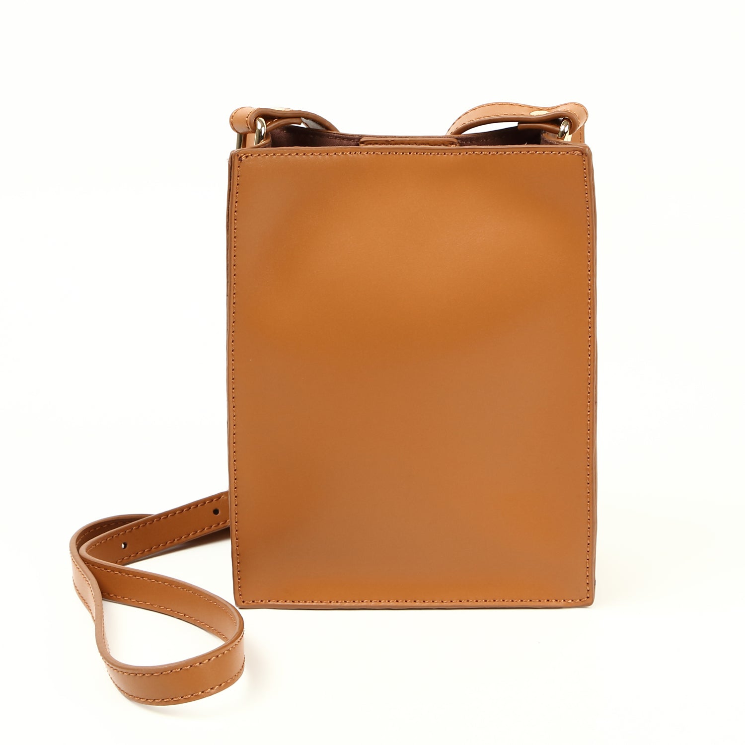 スプリットレザー スクエア ミニ ショルダーバッグ