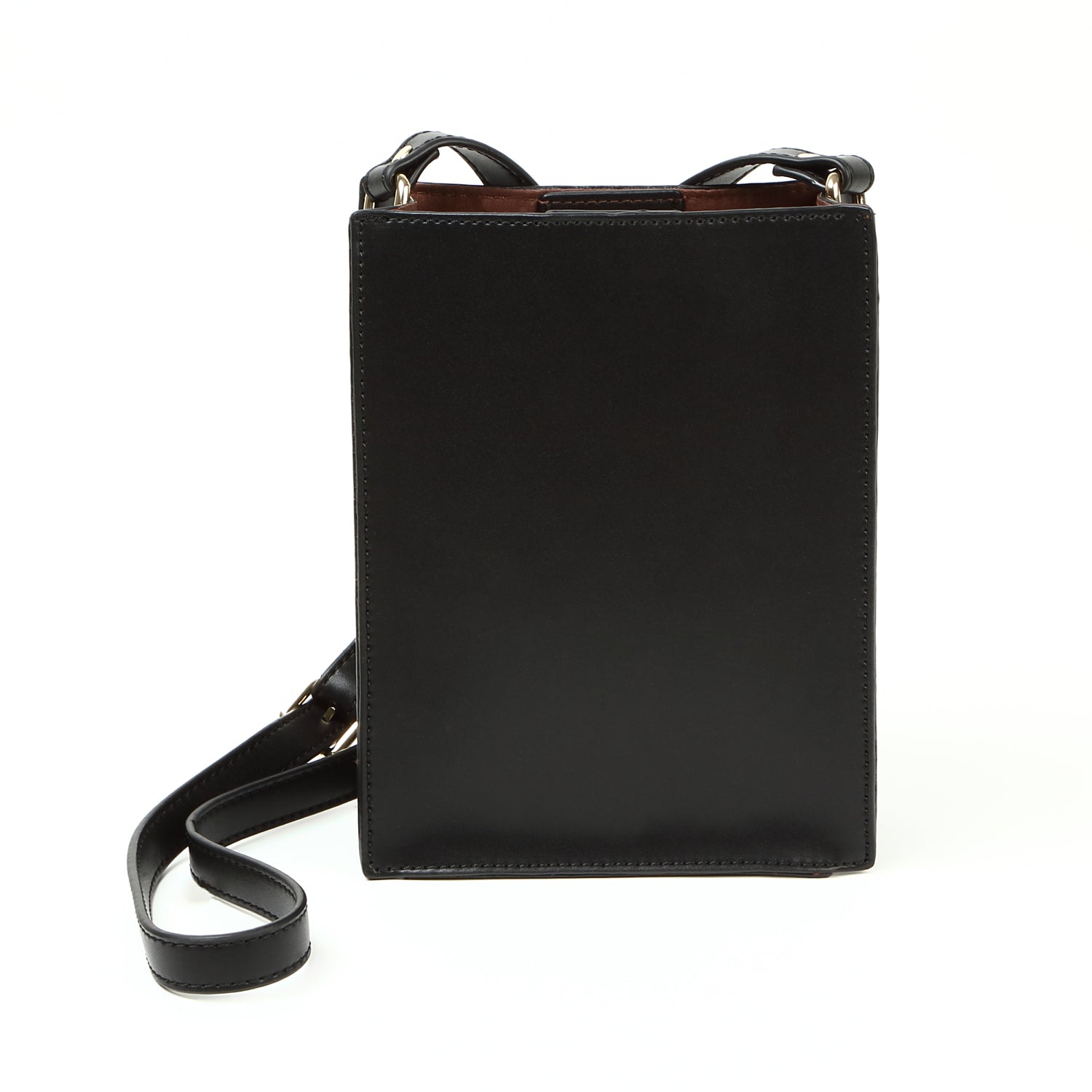 スプリットレザー スクエア ミニ ショルダーバッグ