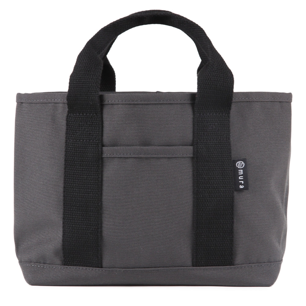 R-PET(リサイクルポリエステル) 撥水 抗菌 仕切り付き ミニ トートバッグ