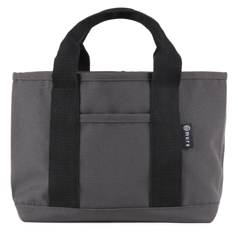 R-PET(リサイクルポリエステル) 撥水 抗菌 仕切り付き ミニ トートバッグ