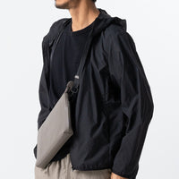 本革/フルグレインレザー スキミング防止機能付き サコッシュ ショルダーバッグ